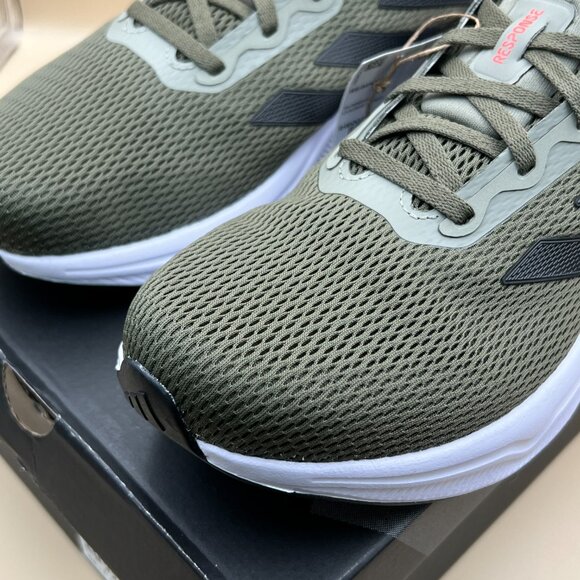 Adidas Response Running Shoes Men's Size 10.5 & 8.5 Olive Strata - Picture 8 of 15